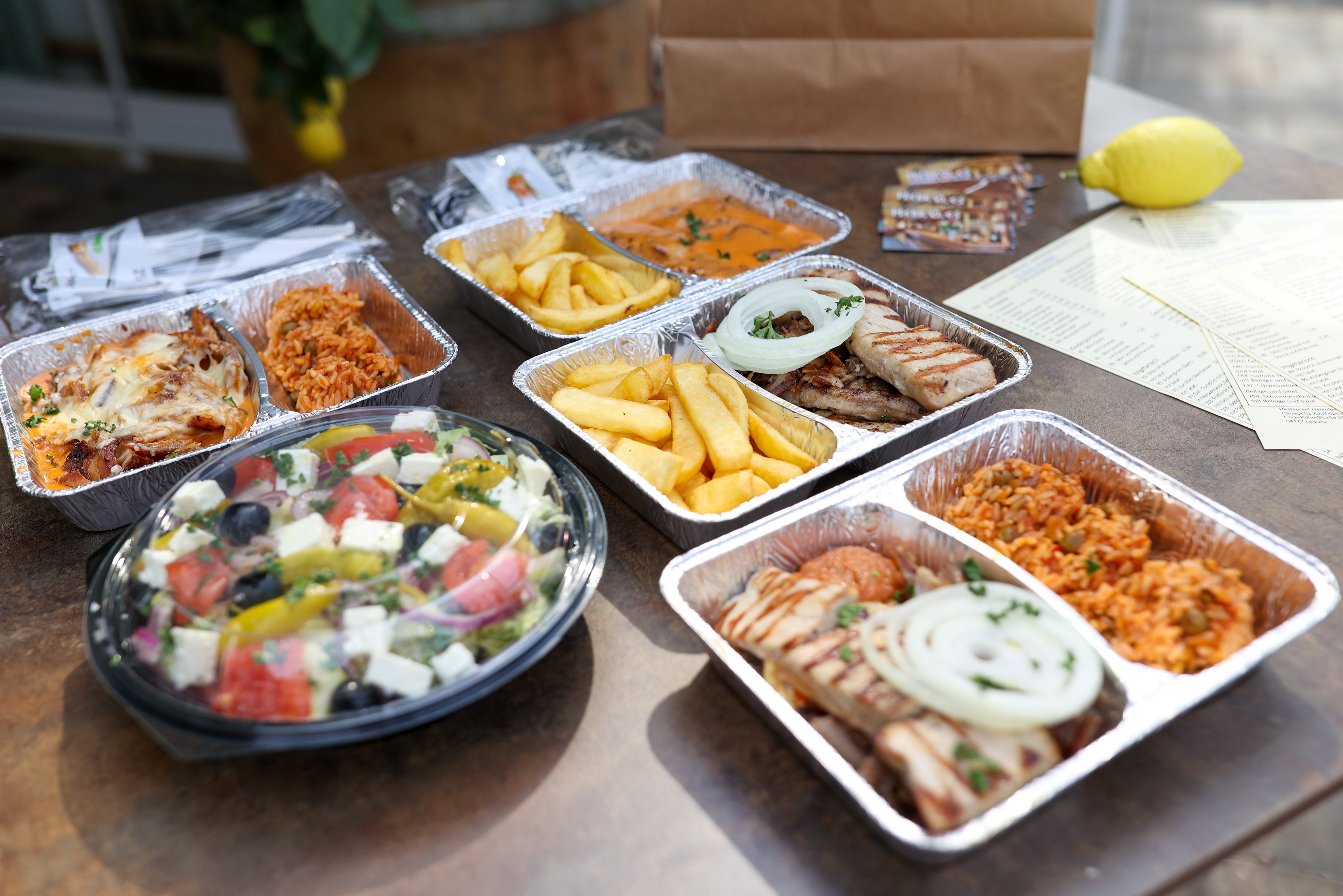 griechische Klassiker vom Restaurant Herkules