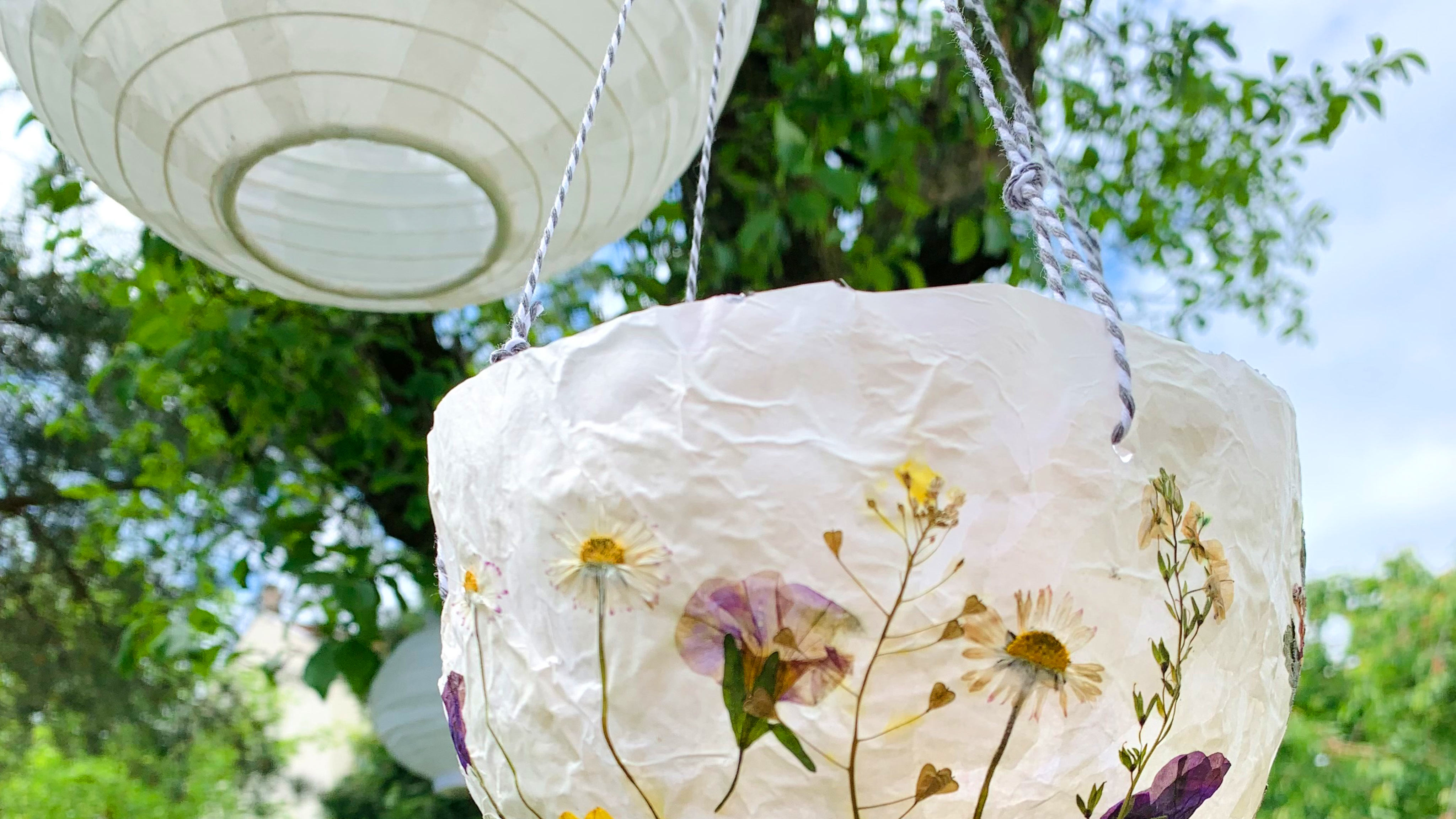 Bunte Sommerlichter selber gemacht