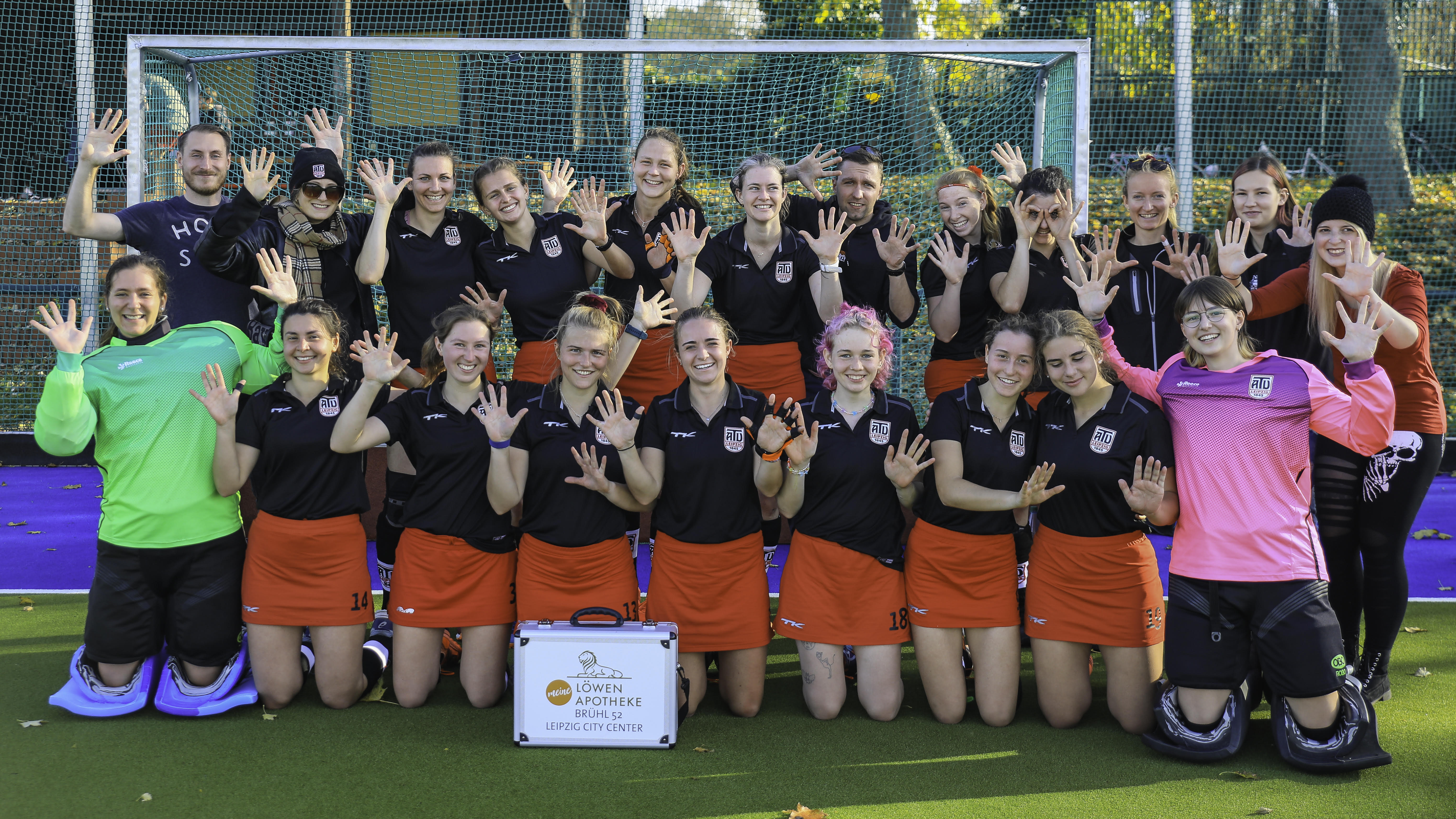Die Hockey-Damen des ATV Leipzig