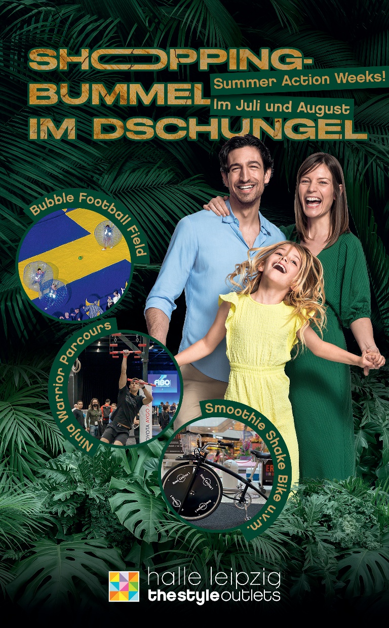 Shopping-Bummel im Dschungel