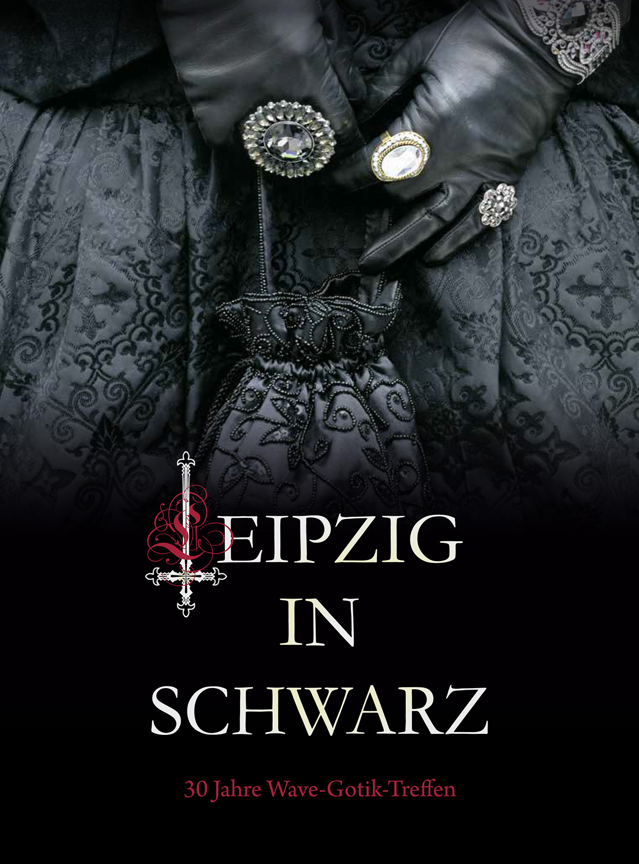 Leipzig in schwarz