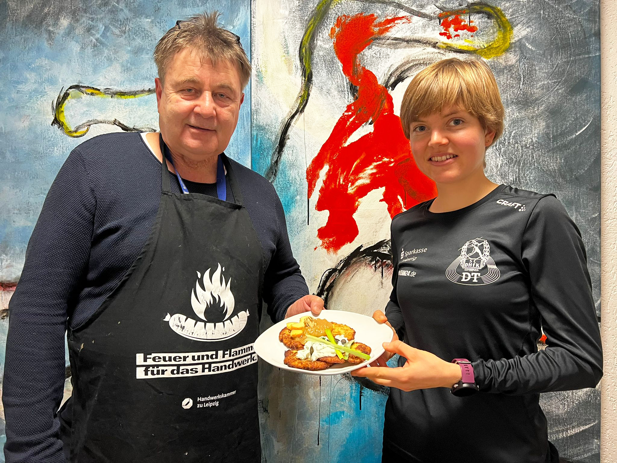 Saskia Feige und Bernd Merbitz