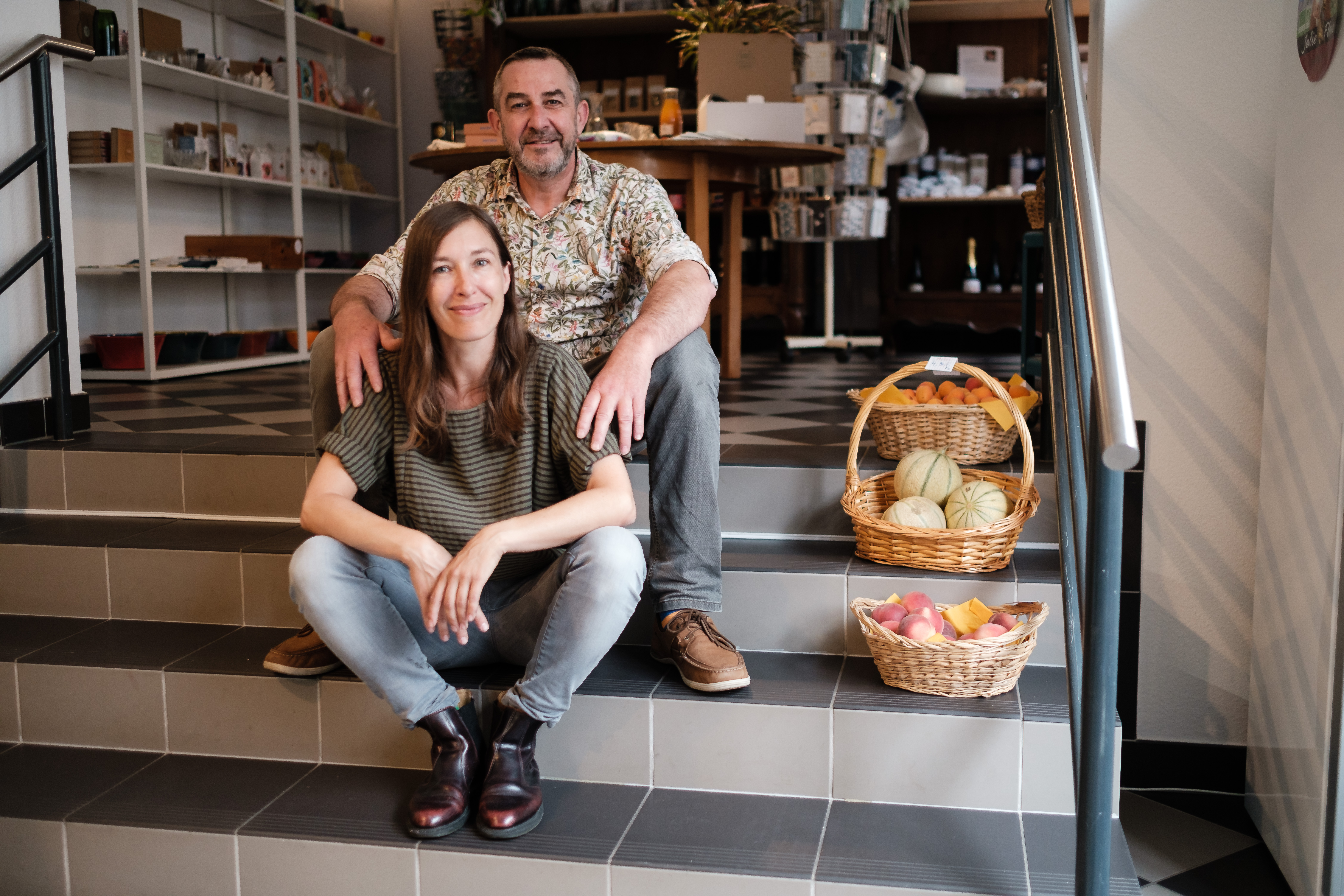 Janett Lengefeld und Eric Guignot