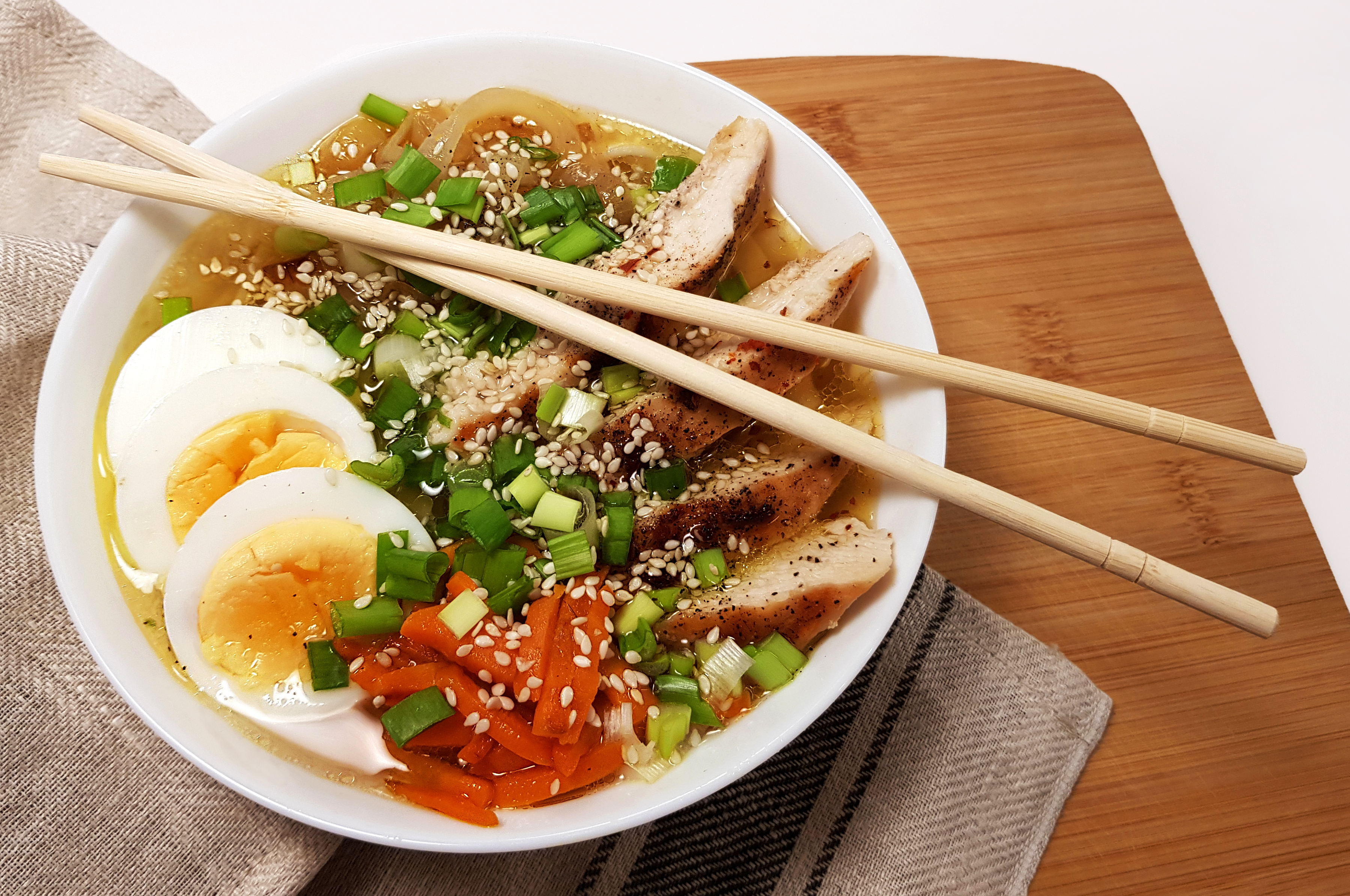 Schnelle Ramen-Suppe