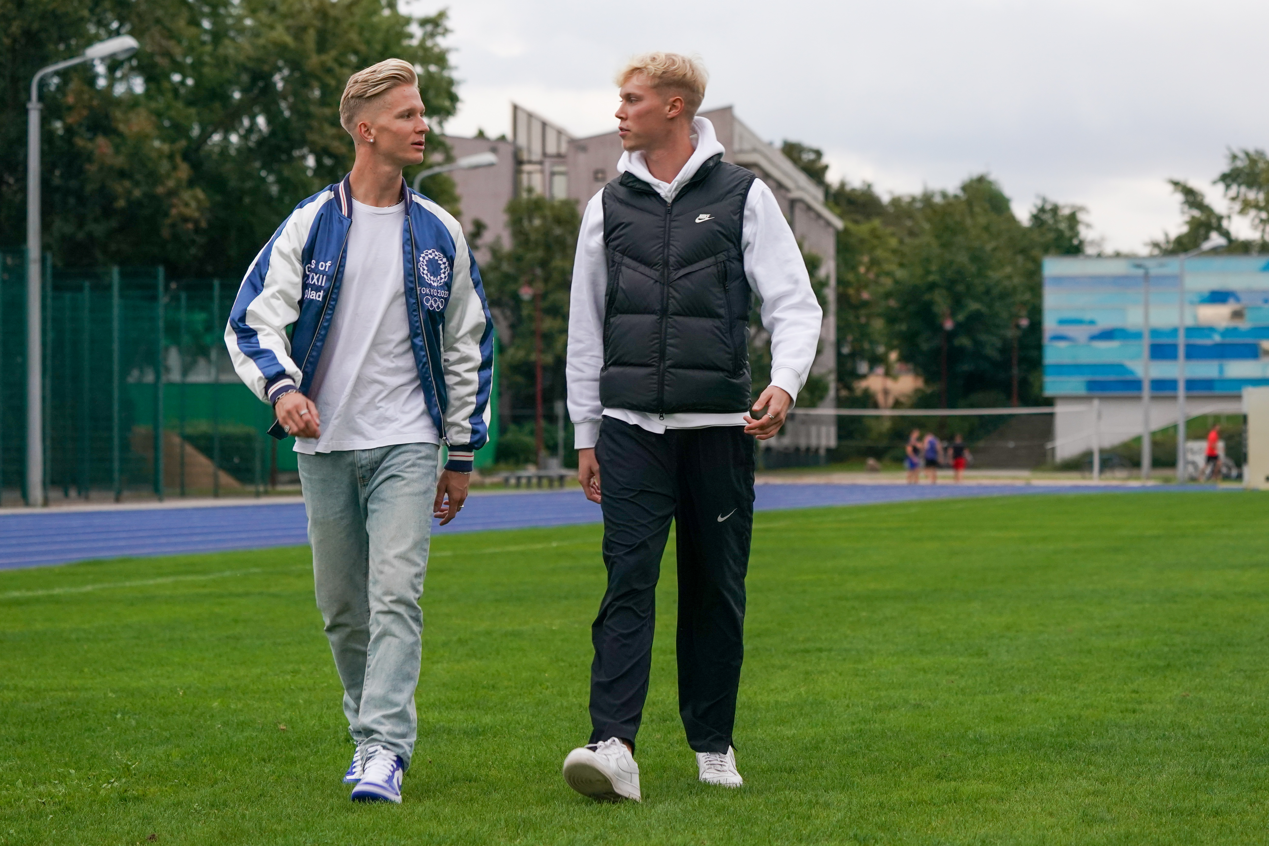 Robert Farken und Marvin Schulte