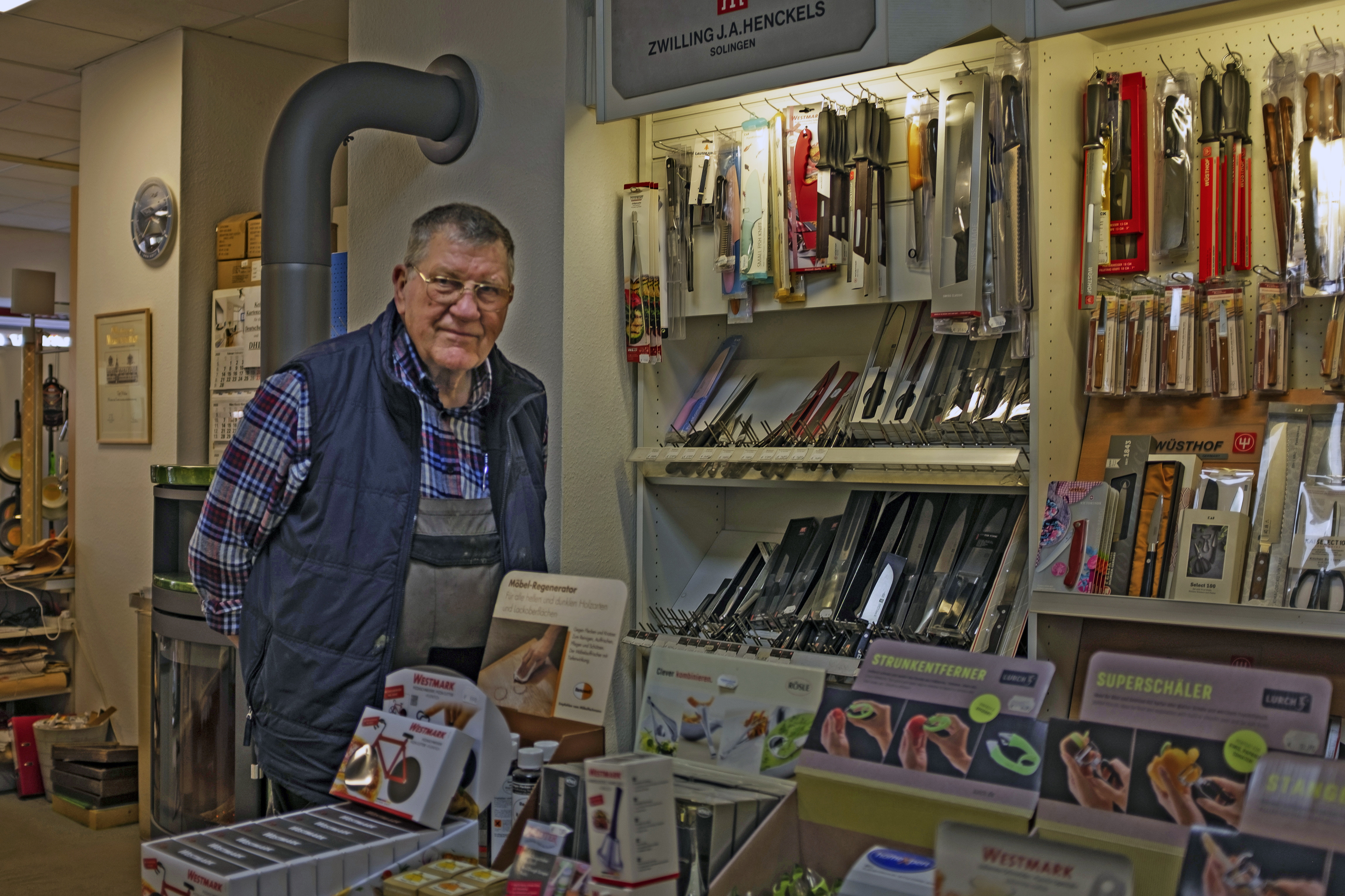 Inhaber in dritter Familiengeneration: Rolf Müller
