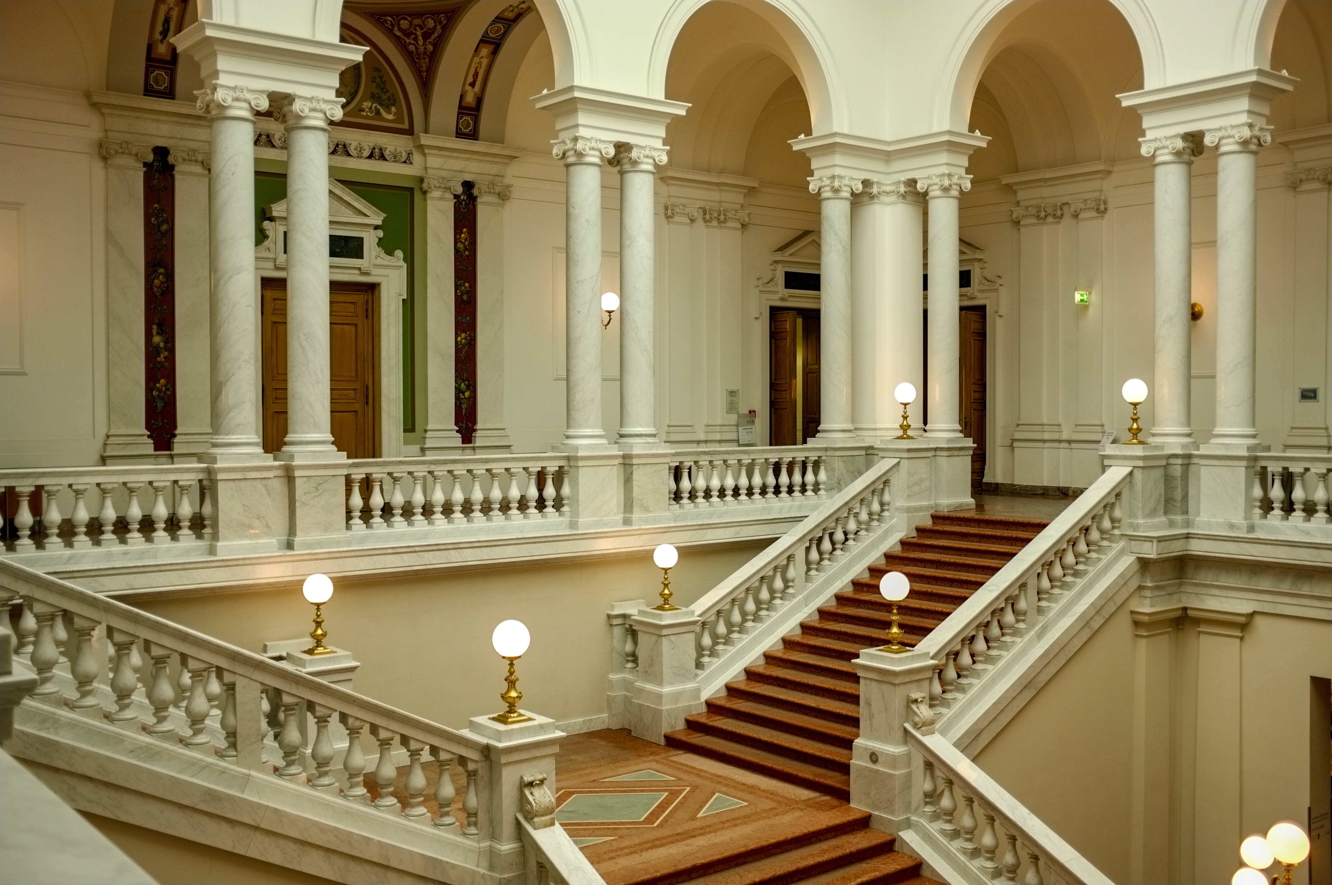 Treppenhaus Bibliotheca Albertina