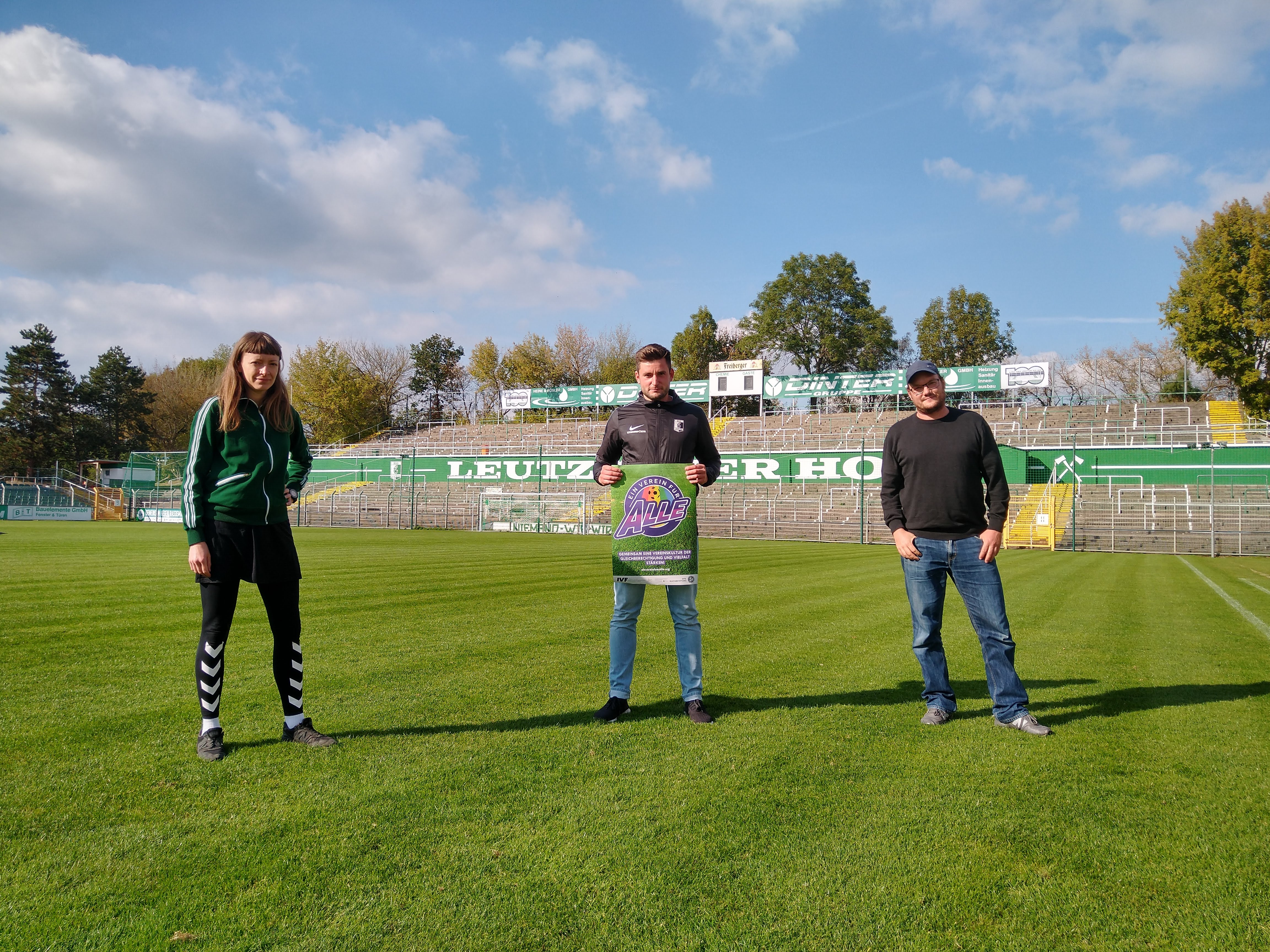 BSG Chemie Leipzig IVF- Programm „Ein Verein für alle“