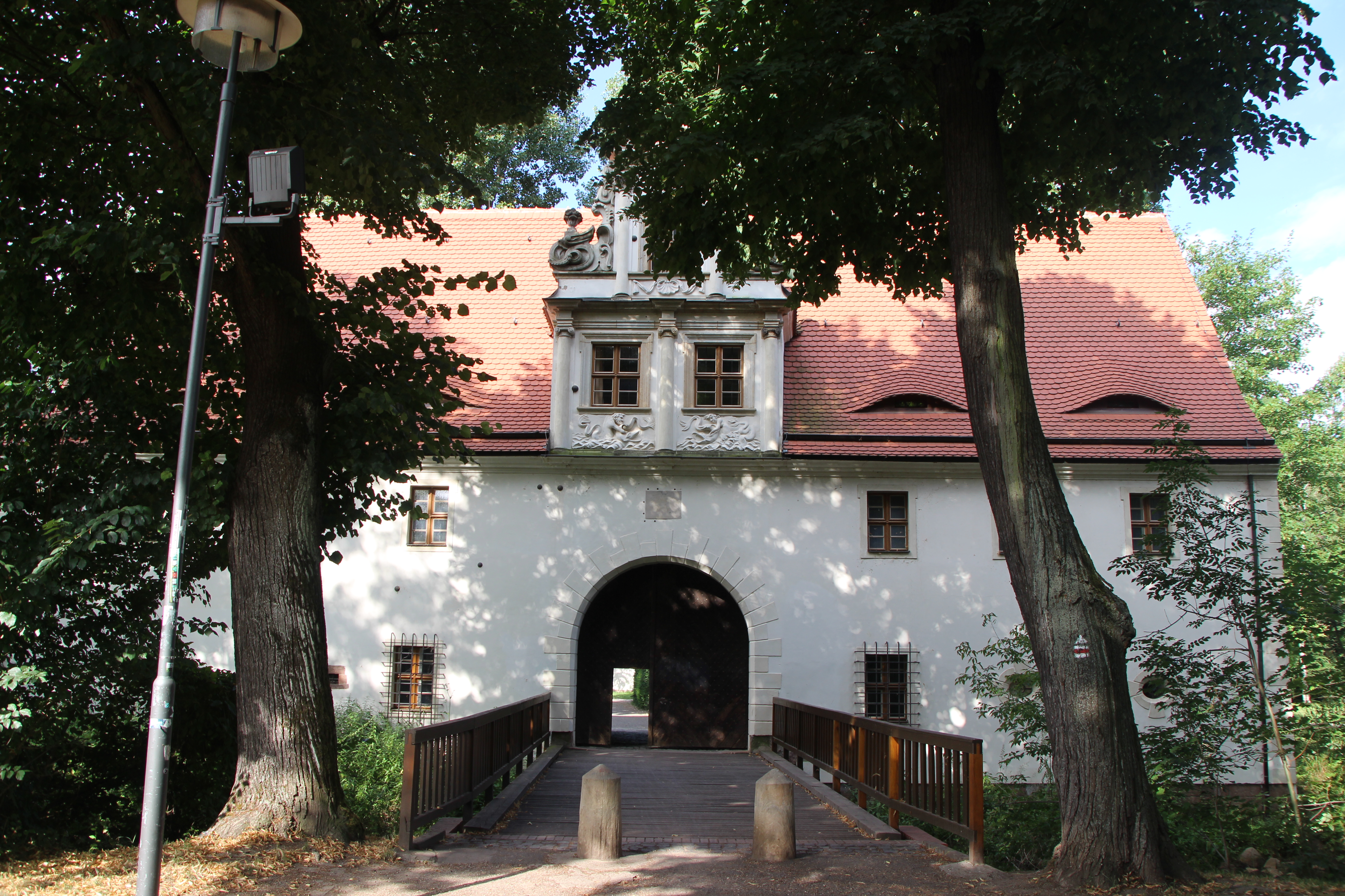 Frontansicht des Gut Dölitz