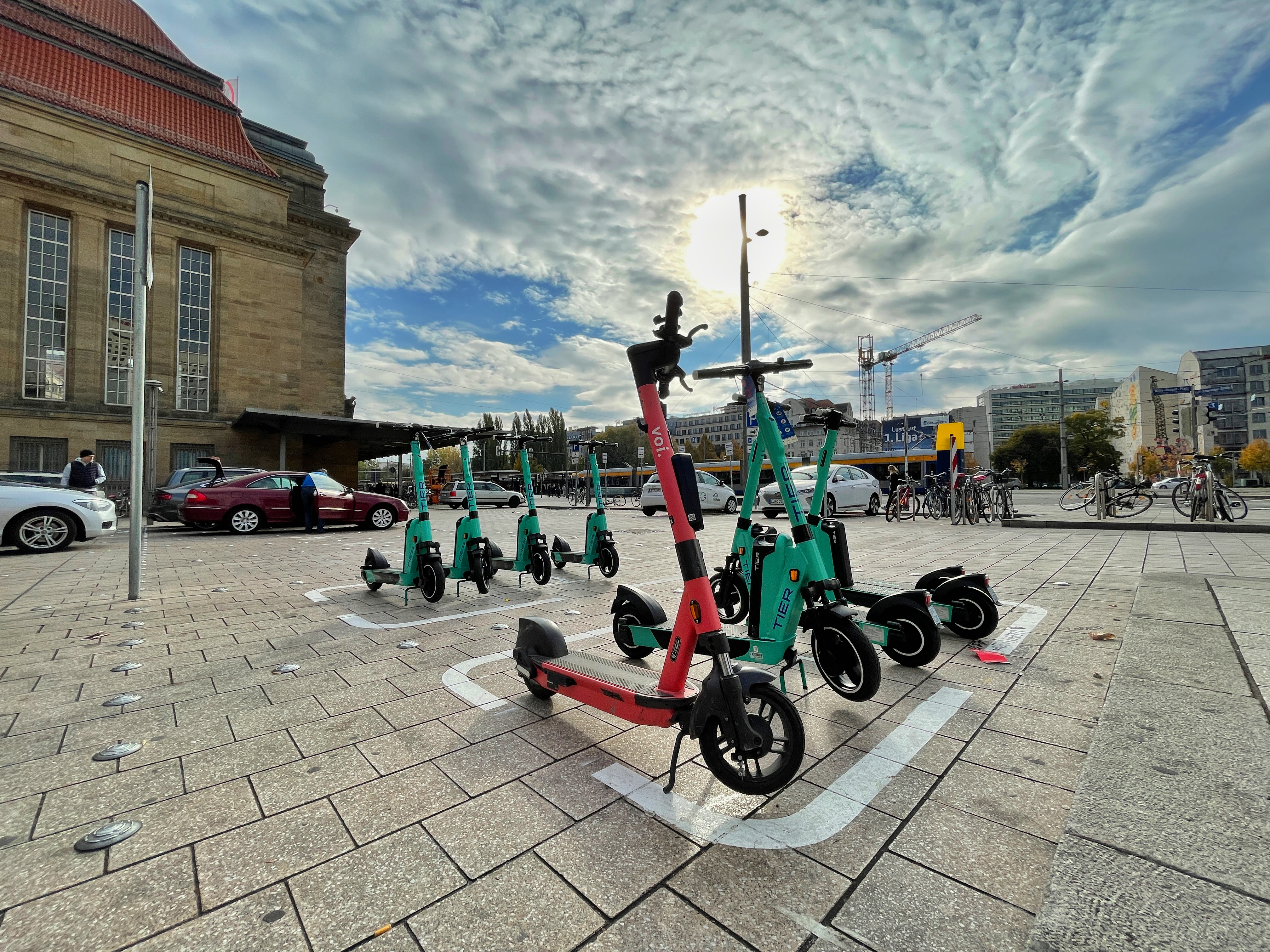 E-Scooter in Leipzig