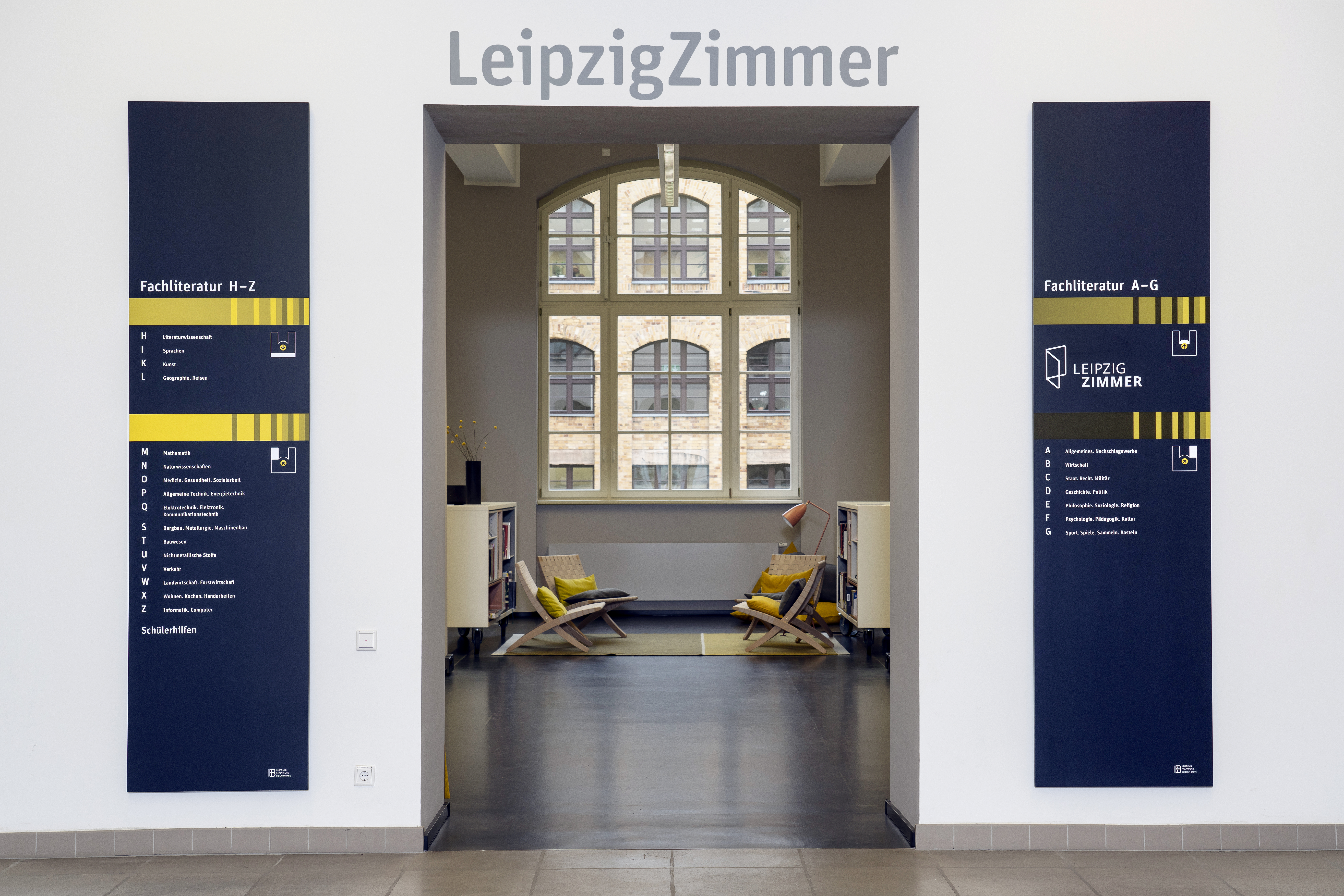 Leipzig Zimmer Stadtbibliothek Leipzig