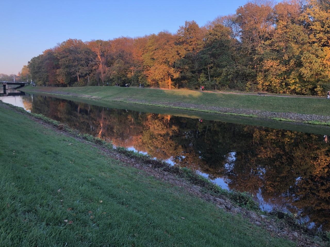 Blick auf die Weiße Elster