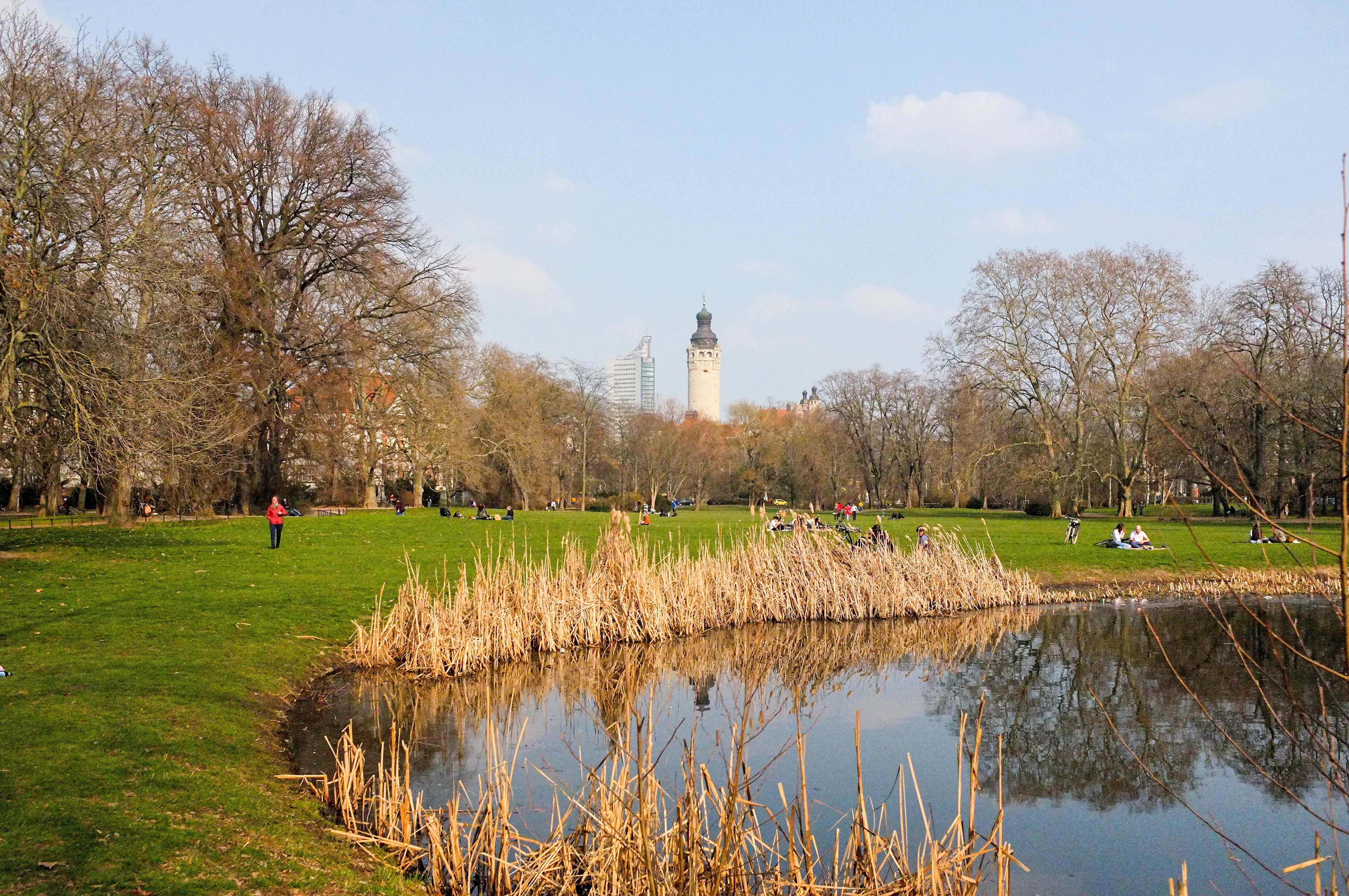 Schönsten Parks in Leipzig - Johanna Park