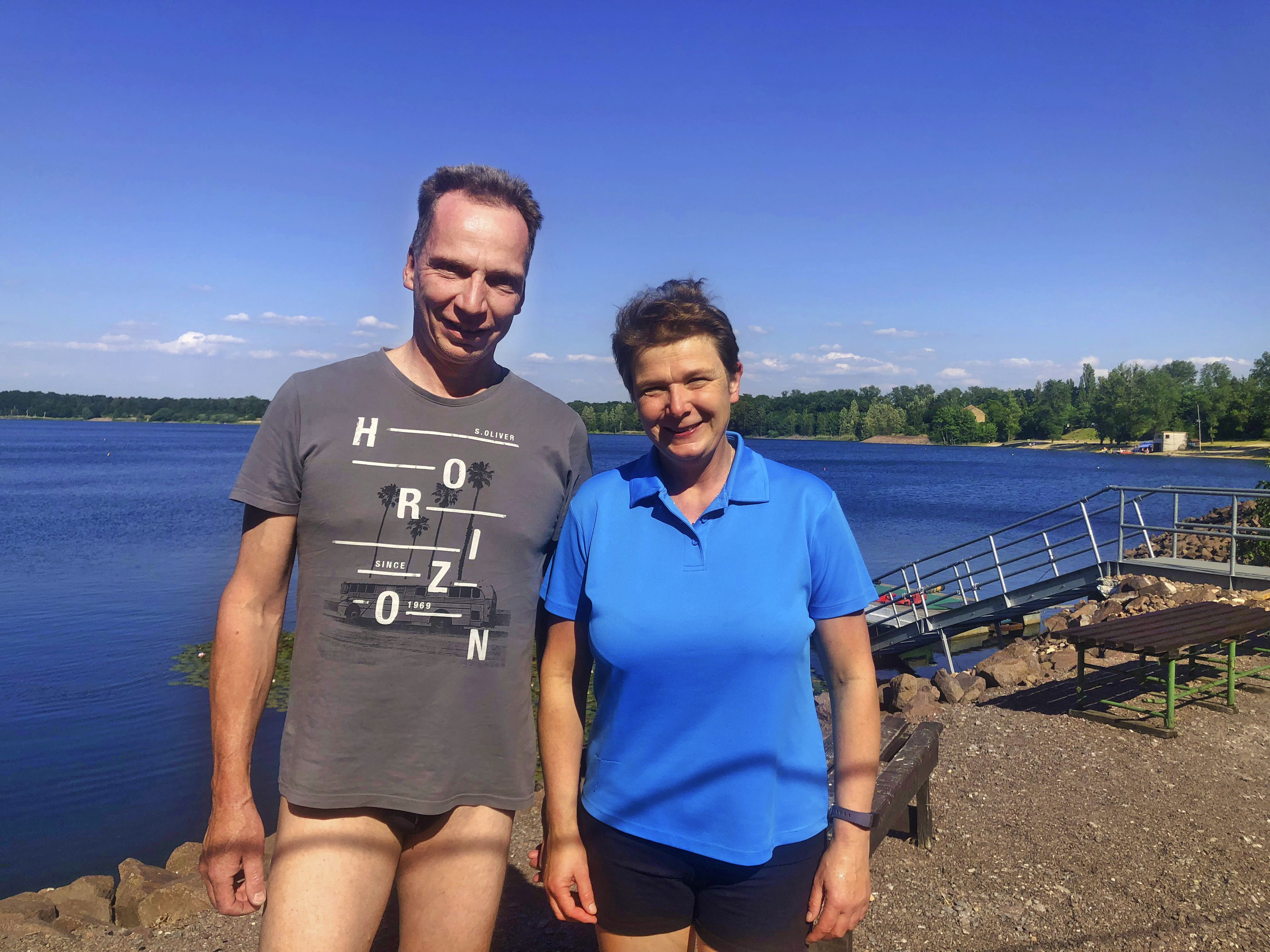 Sven Schönherr und Heike Preuß