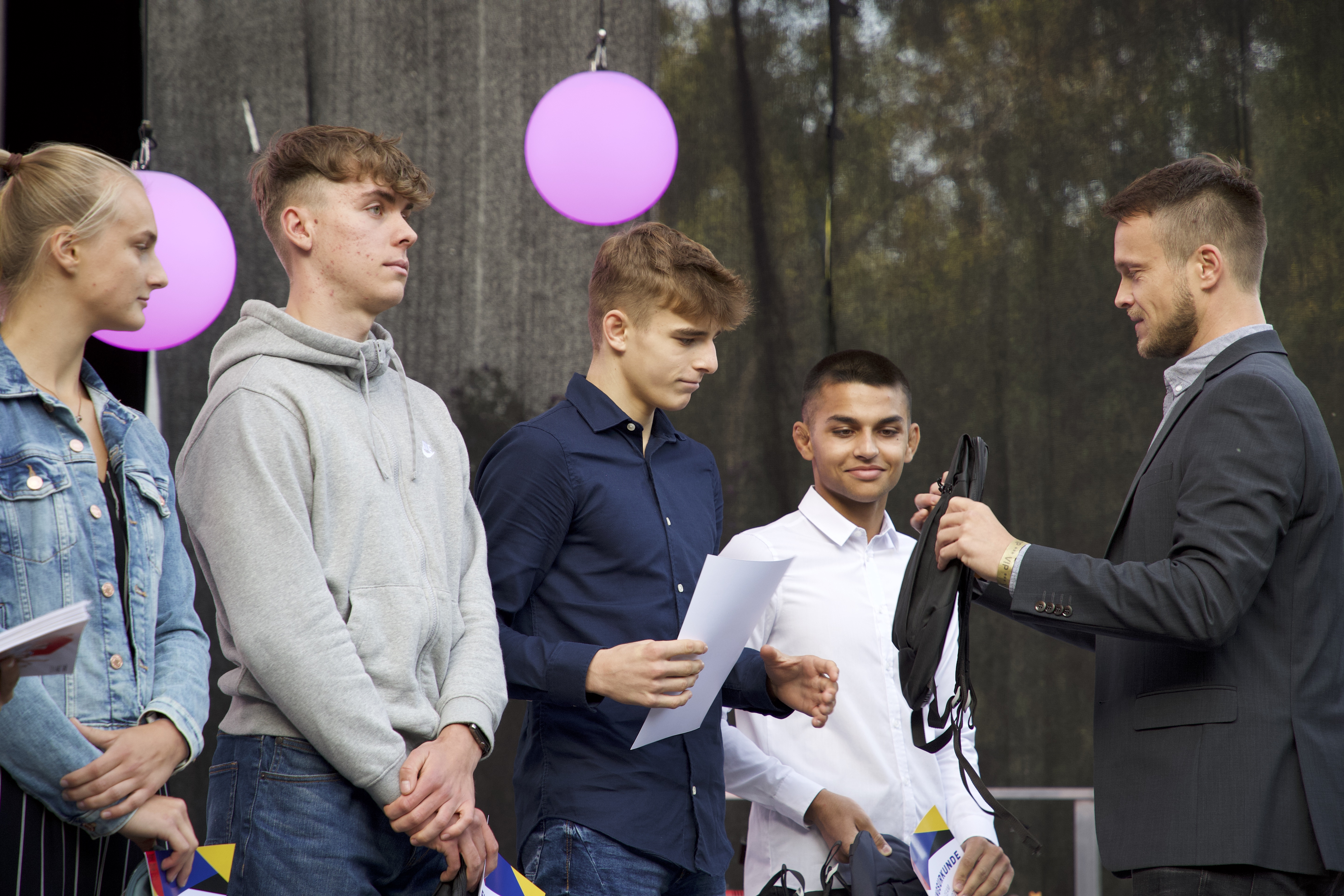 Sport-Nachwuchs des „Talente-Teams“