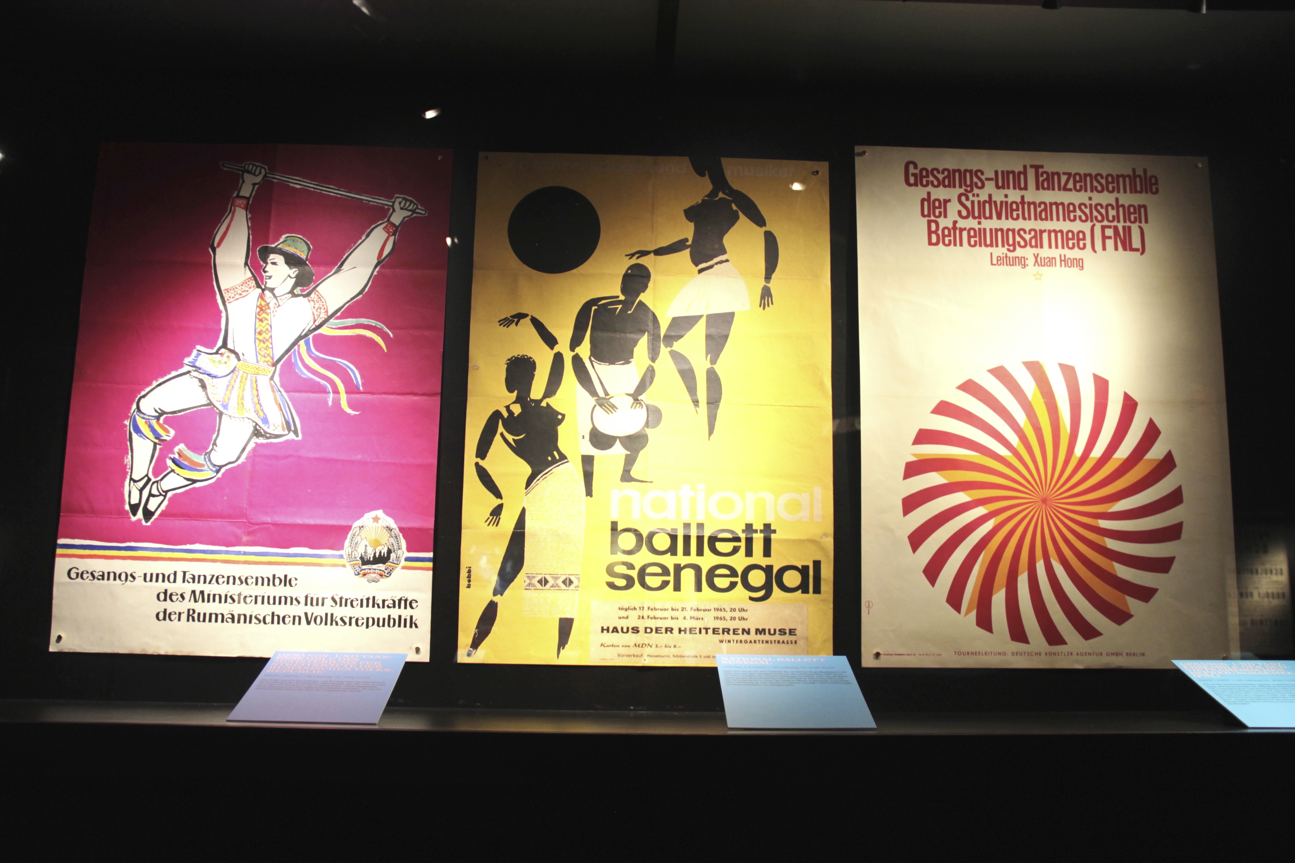 Ausstellung des Tanzarchivs Leipzig